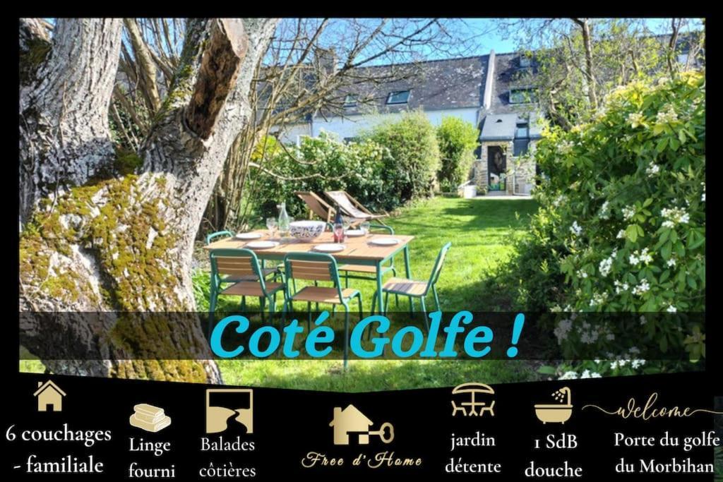 Cote Golfe - Golfe Du Morbihan Sarzeau Extérieur photo