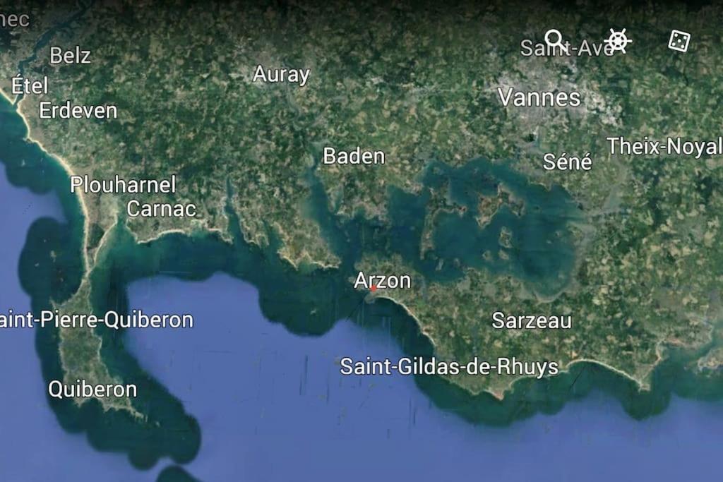 Cote Golfe - Golfe Du Morbihan Sarzeau Extérieur photo